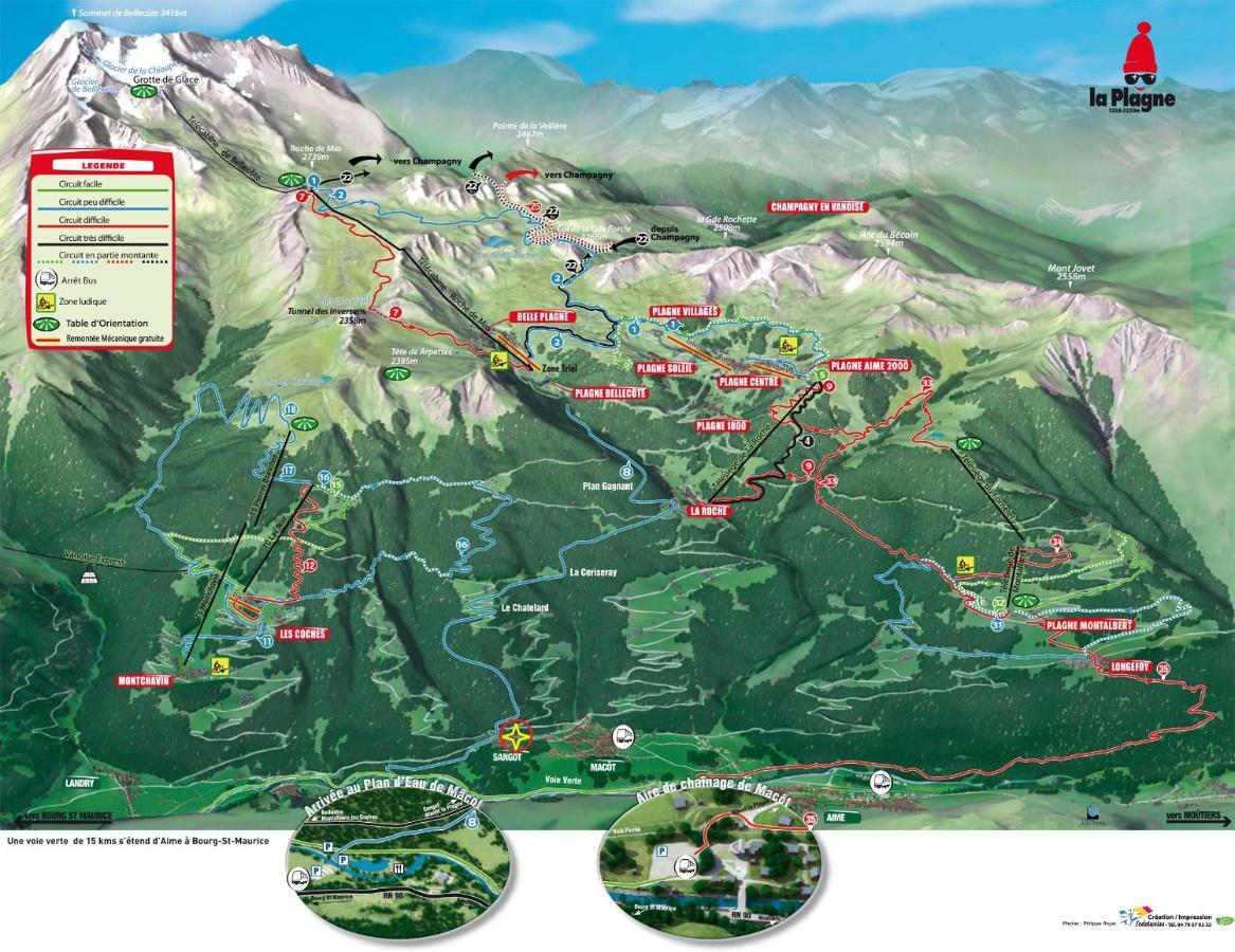 Y'Hello Studio Macot-la-Plagne المظهر الخارجي الصورة